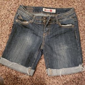 1st kiss blue Jean shorts size 1